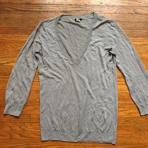 J.Crew size Small Silk Linen Blend Long Sleeve Top